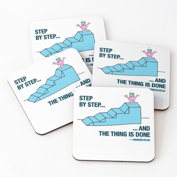 Item preview, Step by Step designed and sold by GetContented.