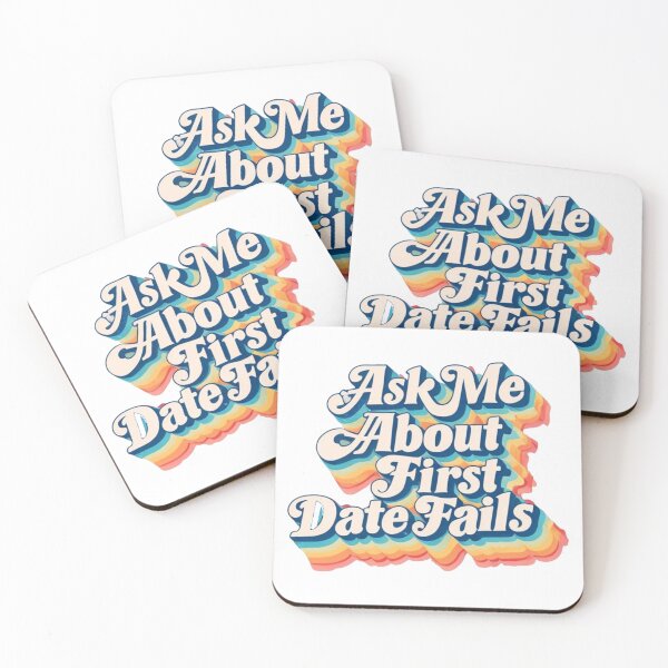 Item preview, Ask Me About First Date Fails – Quirky Conversation Starter | Funny First Date Fails Design for Laughs designed and sold by JOY STORE 45.