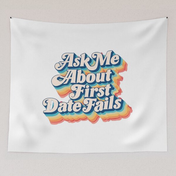 Item preview, Ask Me About First Date Fails – Quirky Conversation Starter | Funny First Date Fails Design for Laughs designed and sold by JOY STORE 45.