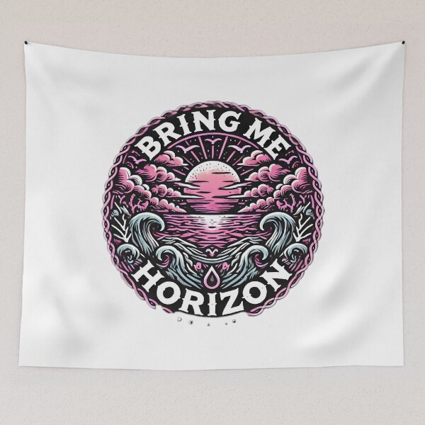 Item preview, bring me horizon design sticker  designed and sold by NCNGDESIGN.