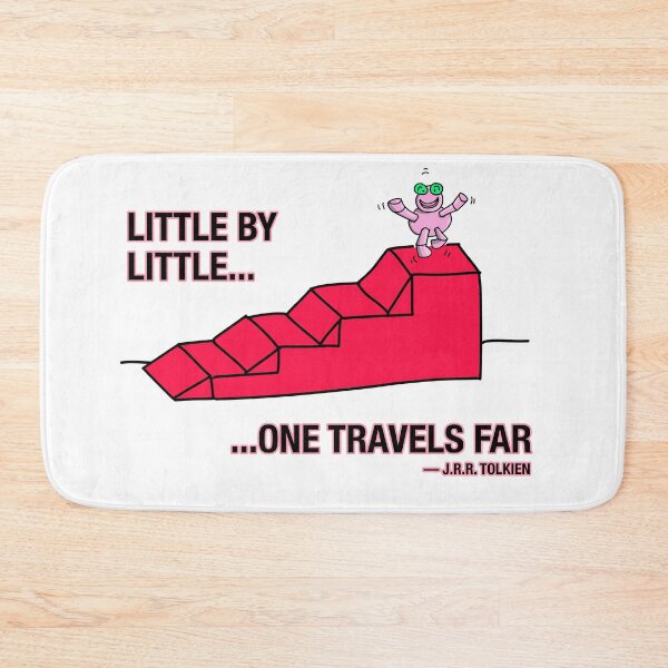 Item preview, Little by Little (Steps Robot) designed and sold by GetContented.