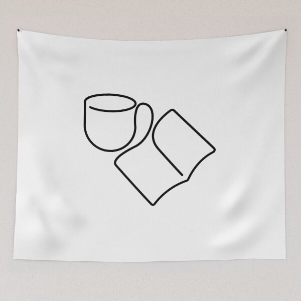 Item preview, COFFEE & BOOK designed and sold by Gabriela Maragoto.