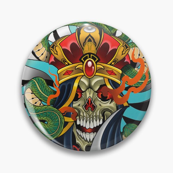Item preview, king skull designed and sold by Xgeekx1.