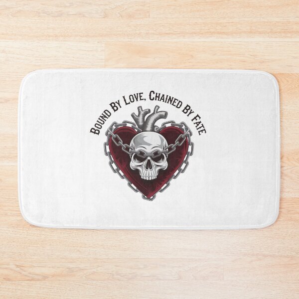 Item preview, Bound By Love, Chained By Fate - Goth Skull Design designed and sold by Peter Stawicki.