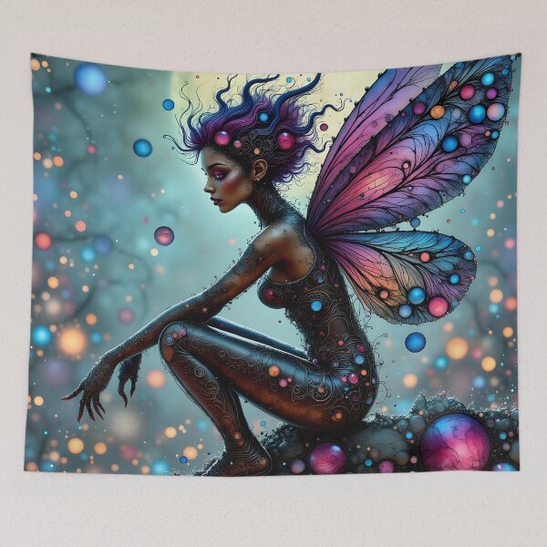Item preview, Punk cyber fairy designed and sold by KirstenStar.