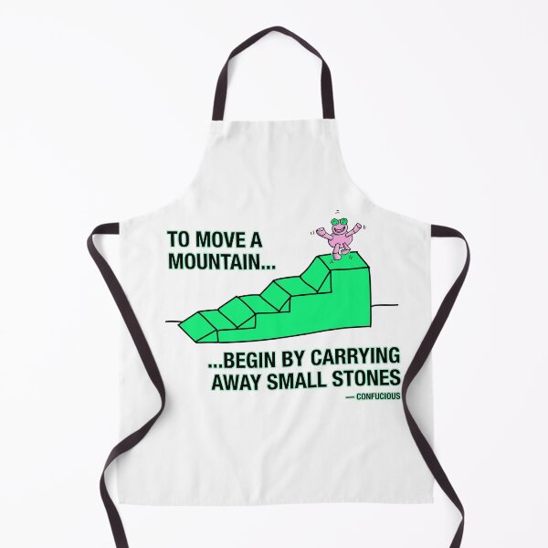 Item preview, To Move a Mountain (Steps Robot) designed and sold by GetContented.