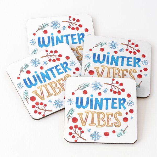 Item preview, "Cozy Winter Vibes: A Seasonal Celebration" designed and sold by mobidesigner.