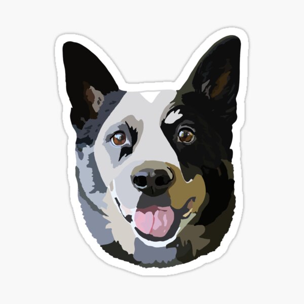 Item preview, Sweet Blue Heeler - Castiel designed and sold by GraycieBlue.