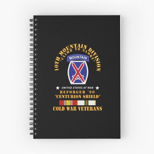 Artikelvorschau, 10. Gebirgsdivision - Aufstieg zum Ruhm - REFORGER 90, CENTURION SHIELD - COLD X 300 entworfen und verkauft von Military Insignia Products.