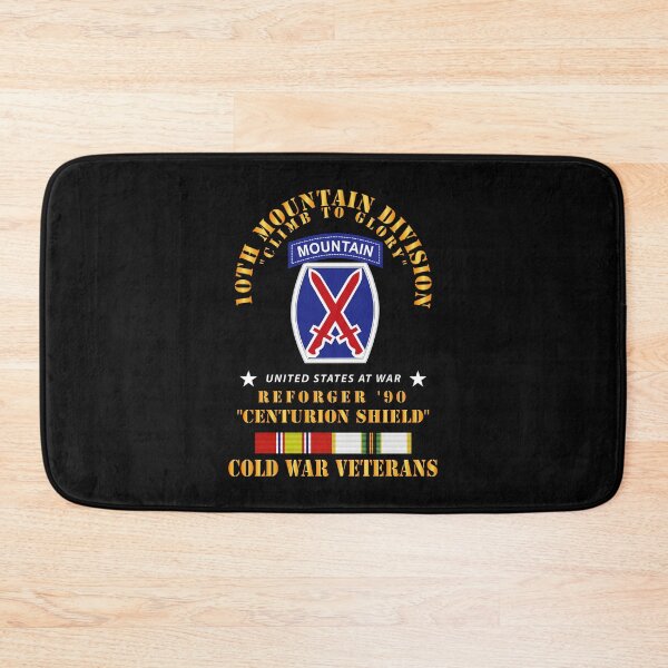 Item preview, 10th Mountain Division - Climb to Glory - REFORGER 90, CENTURION SHIELD  - COLD X 300 designed and sold by Military Insignia Products.