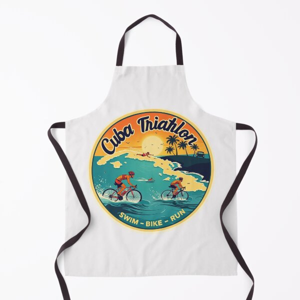 Item preview, Cuba Triathlon Tropical Paradise – Swim, Bike, Run designed and sold by Triathlongram.