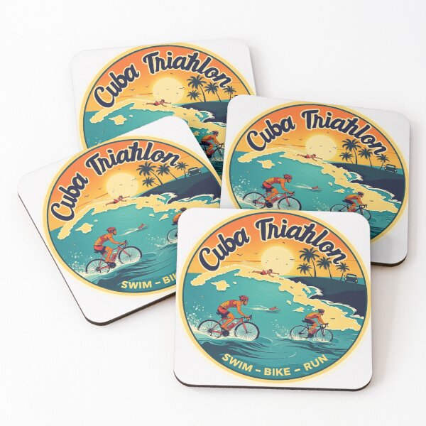Item preview, Cuba Triathlon Tropical Paradise – Swim, Bike, Run  designed and sold by Triathlongram.