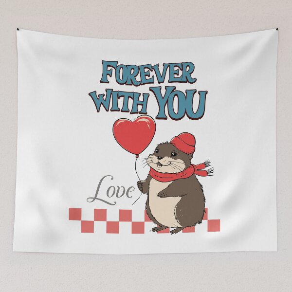 Item preview, Muskrat Love Forever with You designed and sold by Bliss Find And Design.