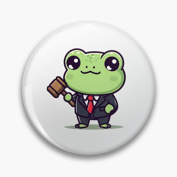 Item preview, A Cute Auctioneer Frog designed and sold by DWorriBHappi.