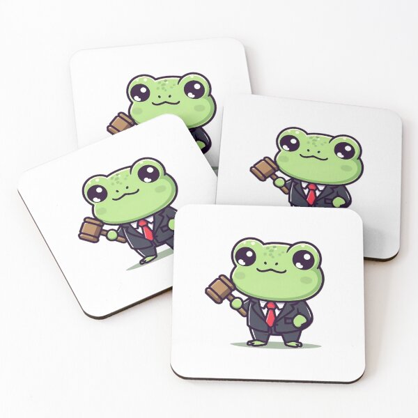 Item preview, A Cute Auctioneer Frog designed and sold by DWorriBHappi.