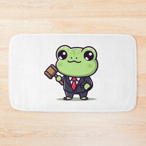 Item preview, A Cute Auctioneer Frog designed and sold by DWorriBHappi.