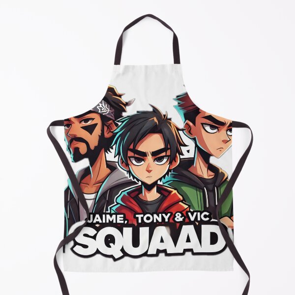 Item preview, Jaime, Tony, and Vic Squad Sticker designed and sold by NCNGDESIGN.