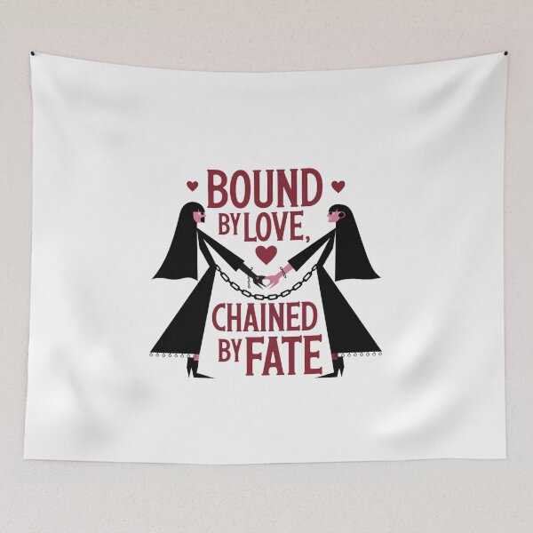 Item preview, Bound By Love, Chained By Fate - Lesbian Design designed and sold by Peter Stawicki.