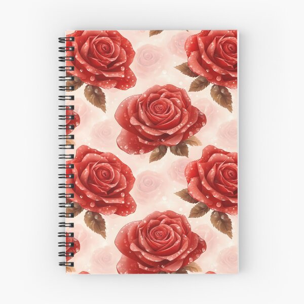 Item preview, 3D Red Roses Seamless Pattern - Elegant Floral Print  designed and sold by Apkdesigner.