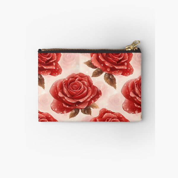 Item preview, 3D Red Roses Seamless Pattern - Elegant Floral Print  designed and sold by Apkdesigner.