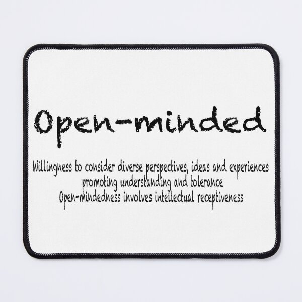 Item preview, Open-mindedness designed and sold by Frozigraphie.