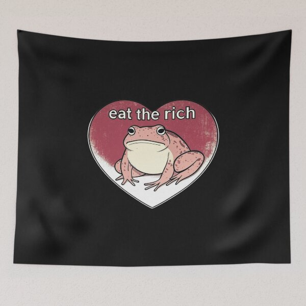 Item preview, Frog Eat the Rich designed and sold by Alex Songs.