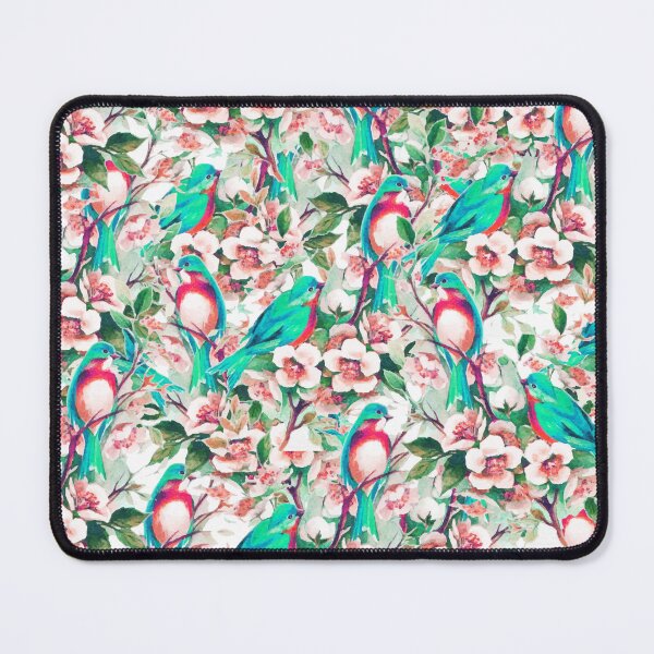 Item preview, Birds & Flowers #redbubble #decor #buyart designed and sold by 83oranges.com.