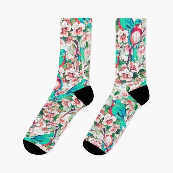 Item preview, Birds & Flowers #redbubble #decor #buyart designed and sold by 83oranges.com.