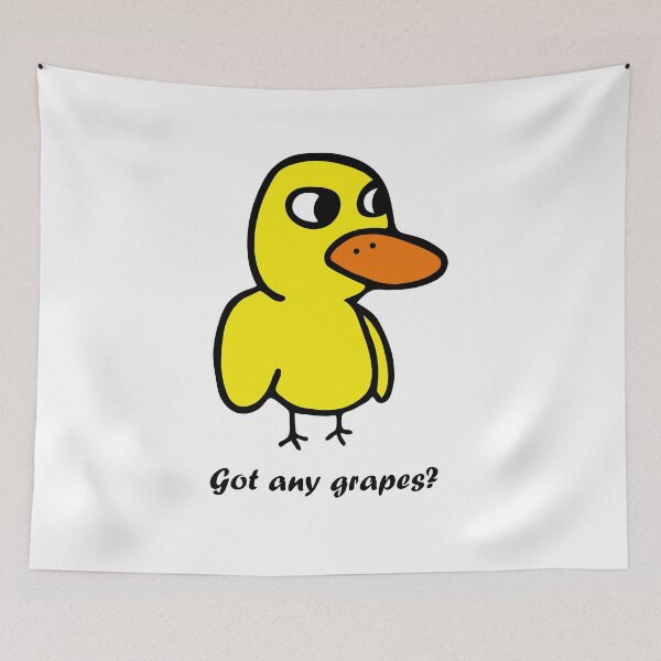 Item preview, Got Any Grapes - The Duck Song Classic designed and sold by ArtByMigdad.