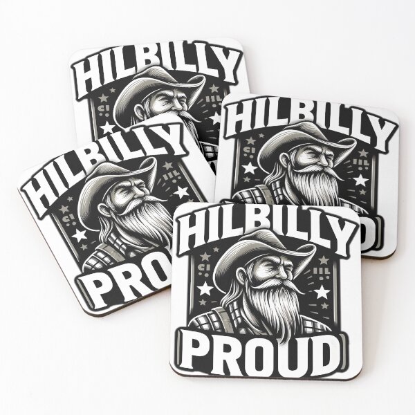 Item preview, hillbilly proud sticker  designed and sold by NCNGDESIGN.