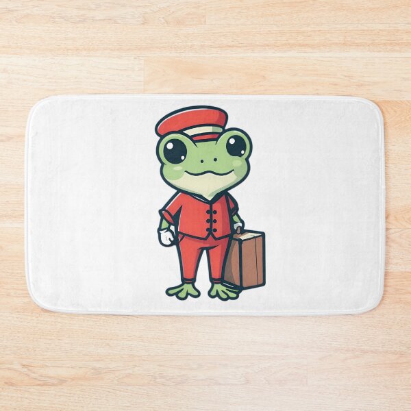 Item preview, A Cute Bellhop Frog designed and sold by DWorriBHappi.