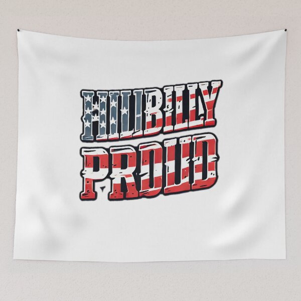 Item preview, hillbilly proud sticker  designed and sold by NCNGDESIGN.