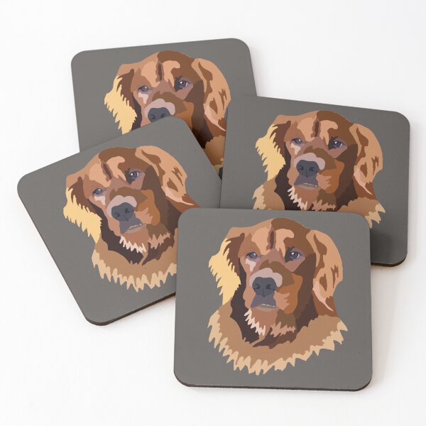 Item preview, Stoic Golden Retriever designed and sold by GraycieBlue.