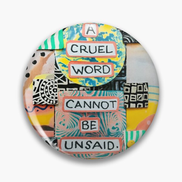 Item preview, Cruel Word Cannot designed and sold by prunellaparsnip.