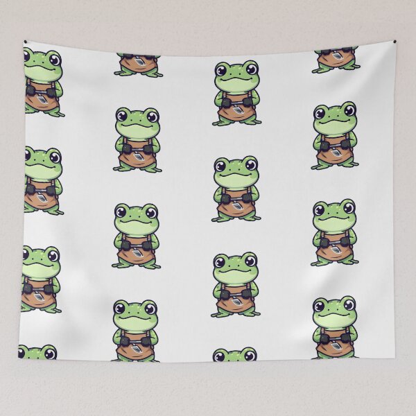 Item preview, A Cute Blacksmith Frog designed and sold by DWorriBHappi.