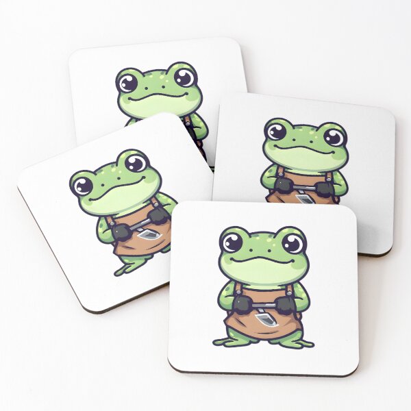 Item preview, A Cute Blacksmith Frog designed and sold by DWorriBHappi.