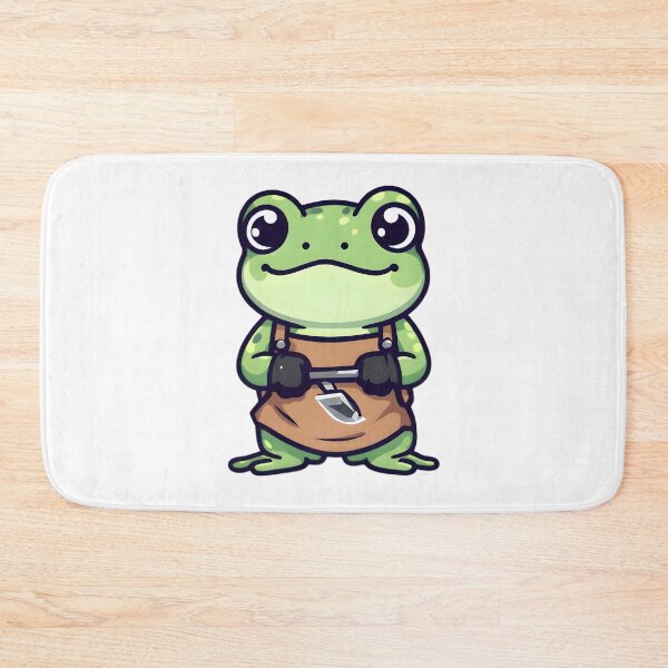 Item preview, A Cute Blacksmith Frog designed and sold by DWorriBHappi.