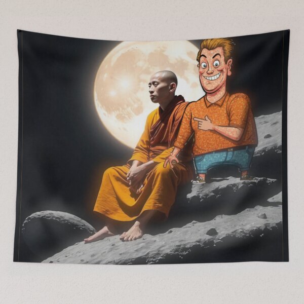Item preview, Some of My Best Friends Are Monks designed and sold by Sanctum Icons.