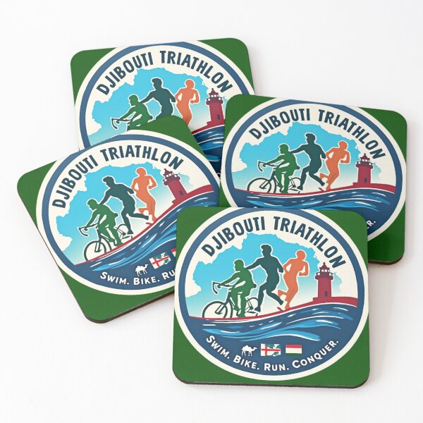 Item preview, Djibouti Triathlon Adventure – Swim, Bike, Run Through Desert and Coast designed and sold by Triathlongram.