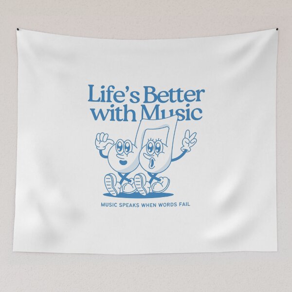 Item preview, Life's Better with Music designed and sold by Billy Wong.