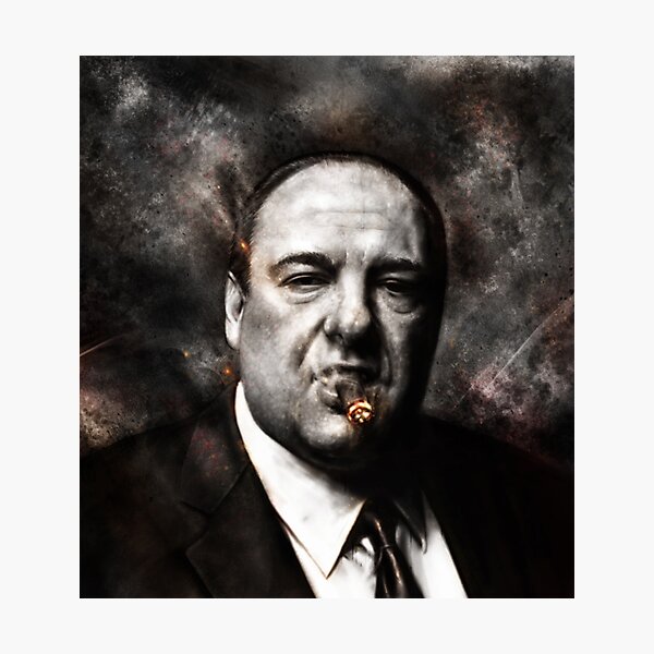 The Sopranos - Tony Soprano Photographic Print
