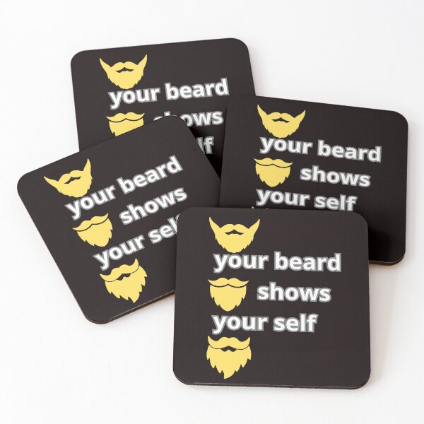 Item preview, YOUR BEARD SHOWS YOUR SELF designed and sold by Tadeusz1.