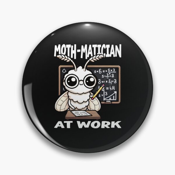 Item preview, Moth-matician at Work designed and sold by samah82.