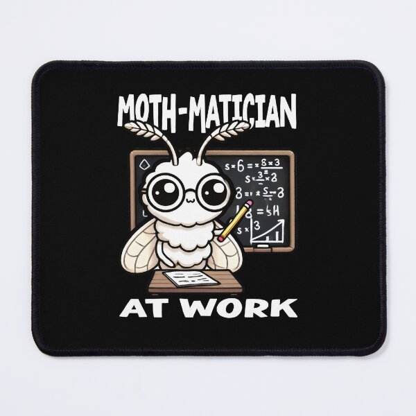 Item preview, Moth-matician at Work designed and sold by samah82.