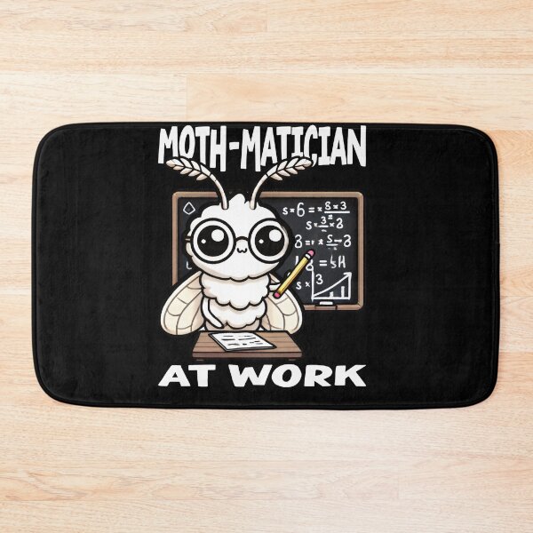 Item preview, Moth-matician at Work designed and sold by samah82.