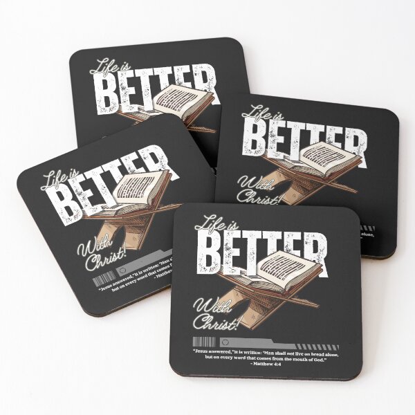 Item preview, Life is Better with Christ designed and sold by Motv8byHim.