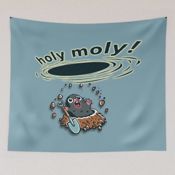 Item preview, Holy Moly! The Mole and the Black Vortex designed and sold by 2Blue-Dots.