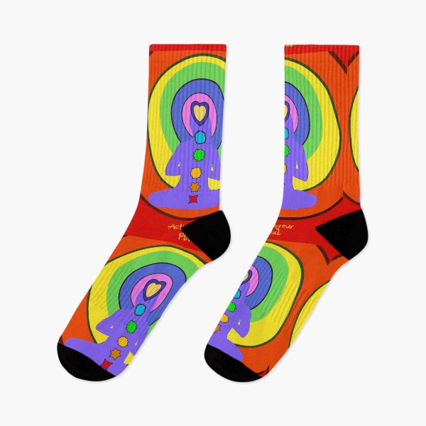 Item preview, Activate Your Pineal, Chakras on Human figure with Colours and Shapes designed and sold by MonicaArtist.