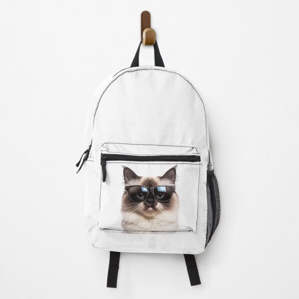 Item preview, Funny cool Himalayan Cat wearing sunglasses designed and sold by LazyOwlStore.