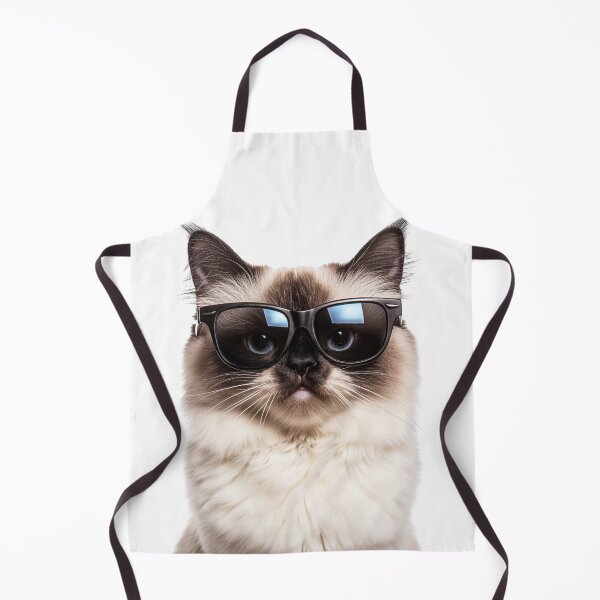 Item preview, Funny cool Himalayan Cat wearing sunglasses designed and sold by LazyOwlStore.